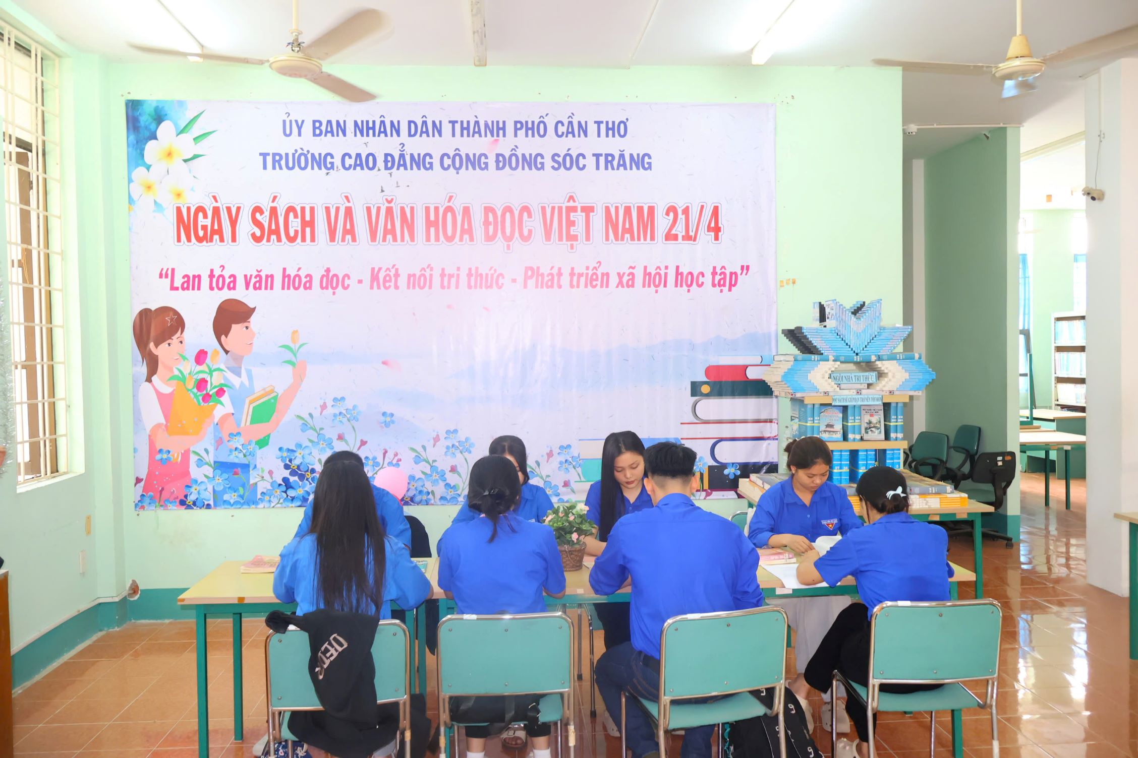 Trường Cao đẳng Cộng đồng Sóc Trăng tổ chức Ngày Sách và Văn hóa đọc Việt Nam năm 2026