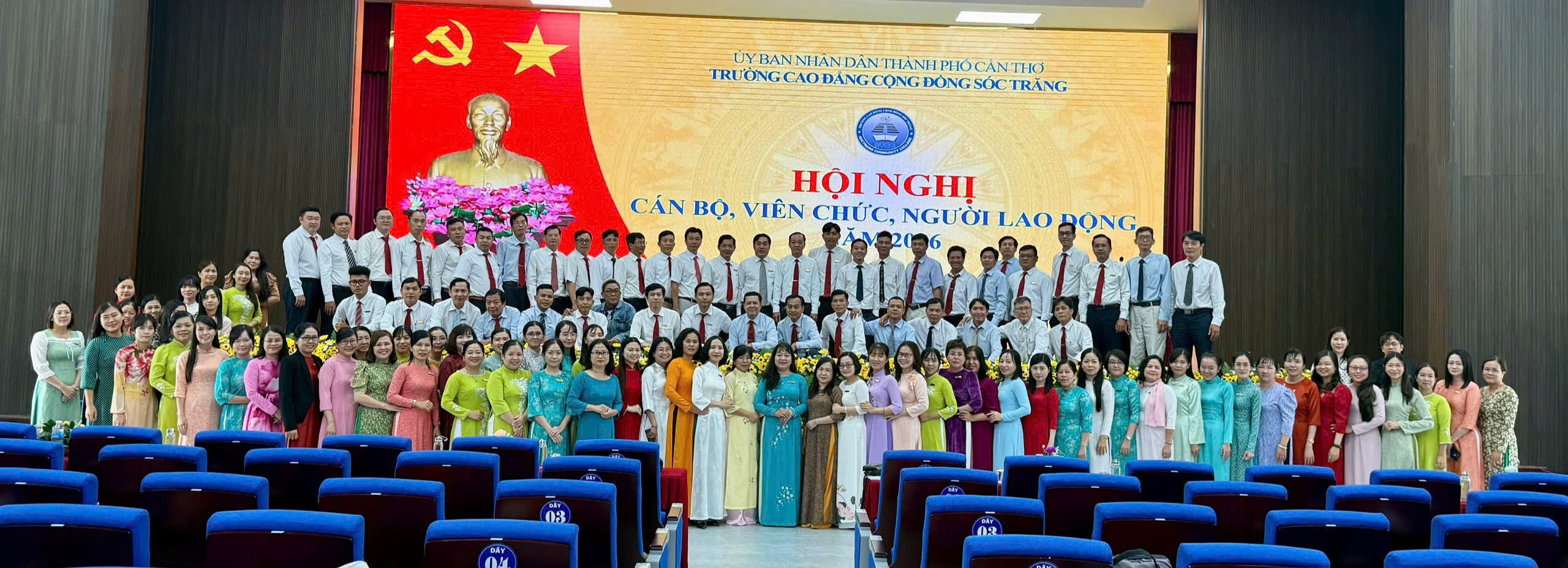 Hội nghị cán bộ, viên chức, người lao động trường Cao đẳng Cộng đồng Sóc Trăng năm 2026