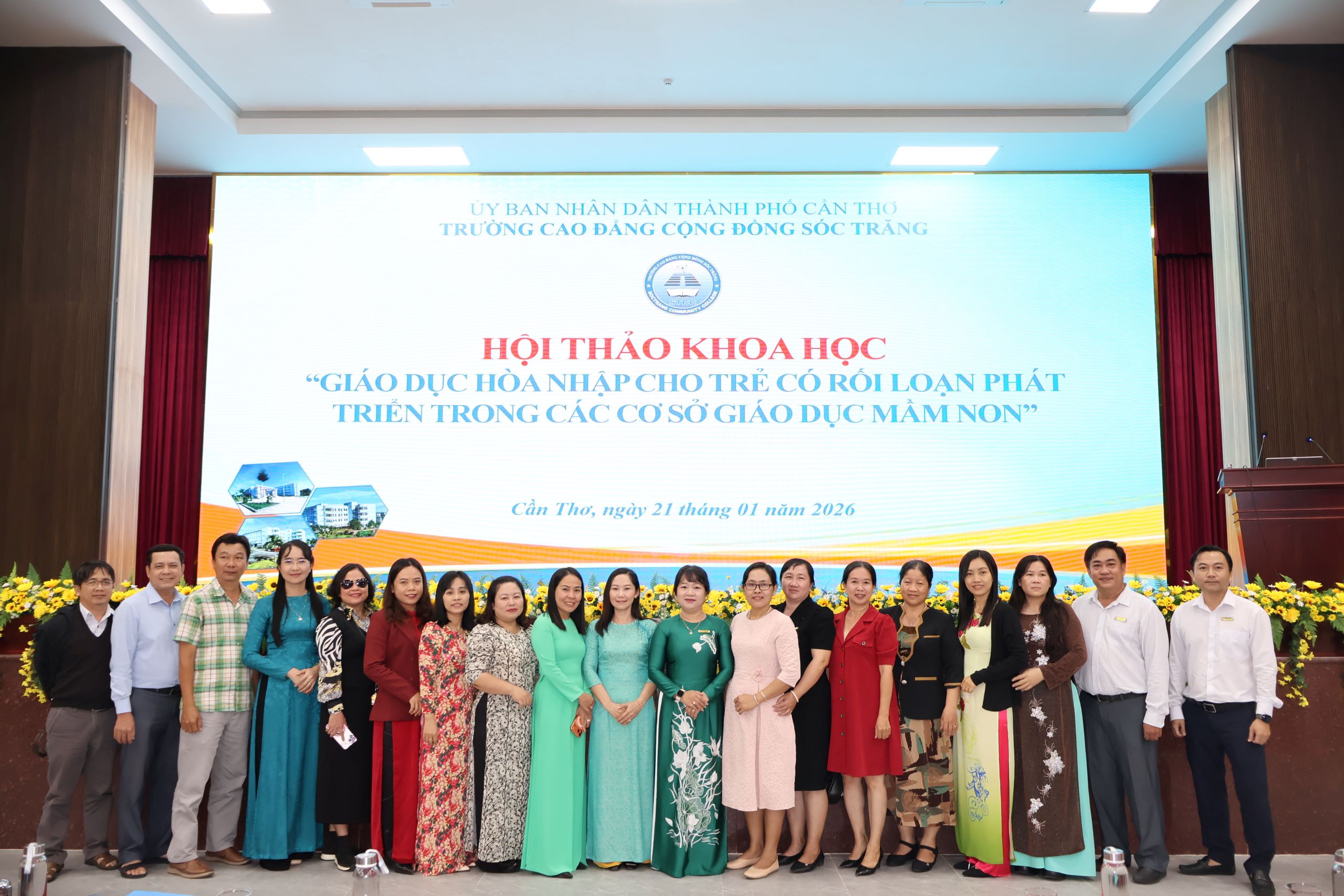 Hội thảo khoa học: “Giáo dục hòa nhập cho trẻ có rối loạn phát triển trong các cơ sở giáo dục mầm non”