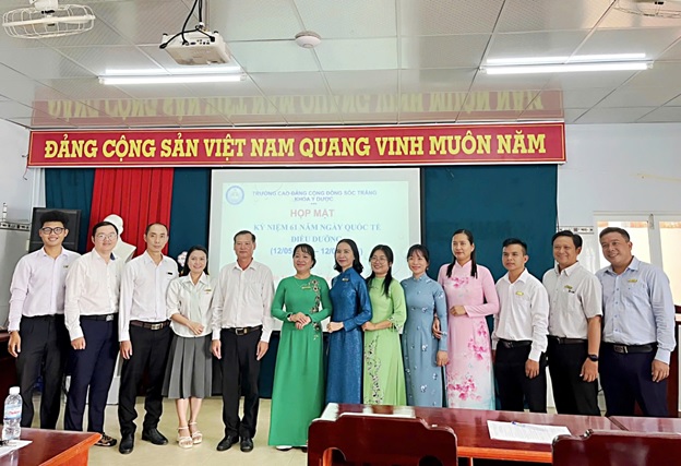 Khoa Y - Dược, Trường Cao đẳng Cộng đồng Sóc Trăng  tổ chức họp mặt kỷ niệm 61 năm Ngày Quốc tế Điều dưỡng  (12/5/1965 - 12/5/2026)